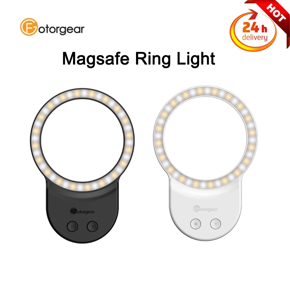 Кольцо Fotorgear для селфи, мини-светильник на магните для телефона, подходит для iPhone, Xiaomi 14 Ultra, съемки в реальном времени
Кольцо Fotorgear для селфи, мини-светильник на магните для телефона, подходит для iPhone, Xiaomi 14 Ultra, съемки в реальном времени