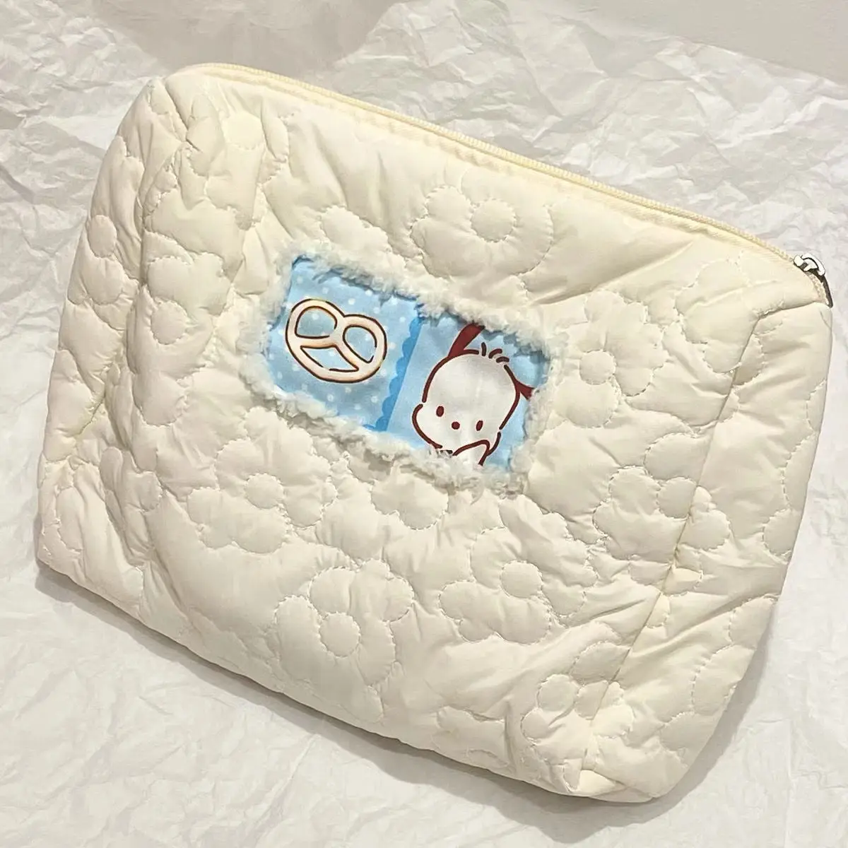 Pochacco Cosmetic Bag Travel Bag Mymelody Embroidered Bag Multifunction High Capacity Cute Girl Portable Wash Bag Storage Bag
Pochacco Cosmetic Bag Travel Bag Mymelody Embroidered Bag Multifunction High Capacity Cute Girl Portable Wash Bag Storage Bag
