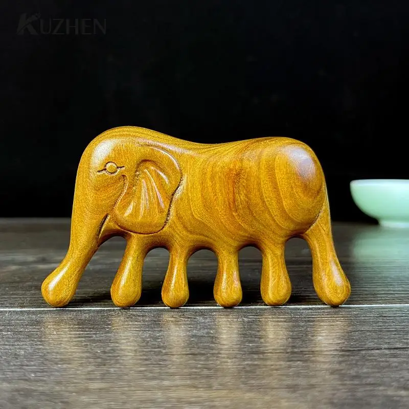 Sandalwood Massage Comb Face Eye Shoulder Neck Scalp Body Meridian Massage Comb Anti-static Elephant Shaped Wide Tooth Comb
Sandalwood Massage Comb Face Eye Shoulder Neck Scalp Body Meridian Massage Comb Anti-static Elephant Shaped Wide Tooth Comb