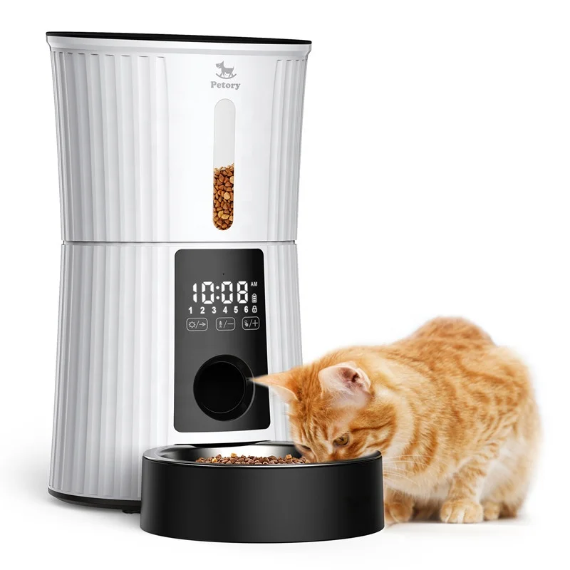 2023 Best Hot Selling Luxury Wholesale Microchip Pet Slow Feeder Smart 6 Meal LCD Timed 4L Automatic Cats Pet Food Feeder
2023 Best Hot Selling Luxury Wholesale Microchip Pet Slow Feeder Smart 6 Meal LCD Timed 4L Automatic Cats Pet Food Feeder