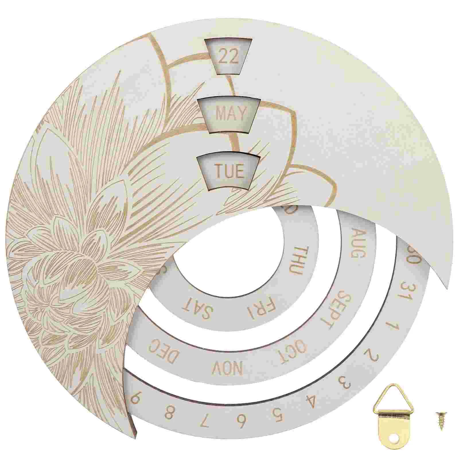 Perpetual Calendar Calendar Adjustable Round Calendar Family Friend Birthday Reminder Sign Board for Home Office
Perpetual Calendar Calendar Adjustable Round Calendar Family Friend Birthday Reminder Sign Board for Home Office