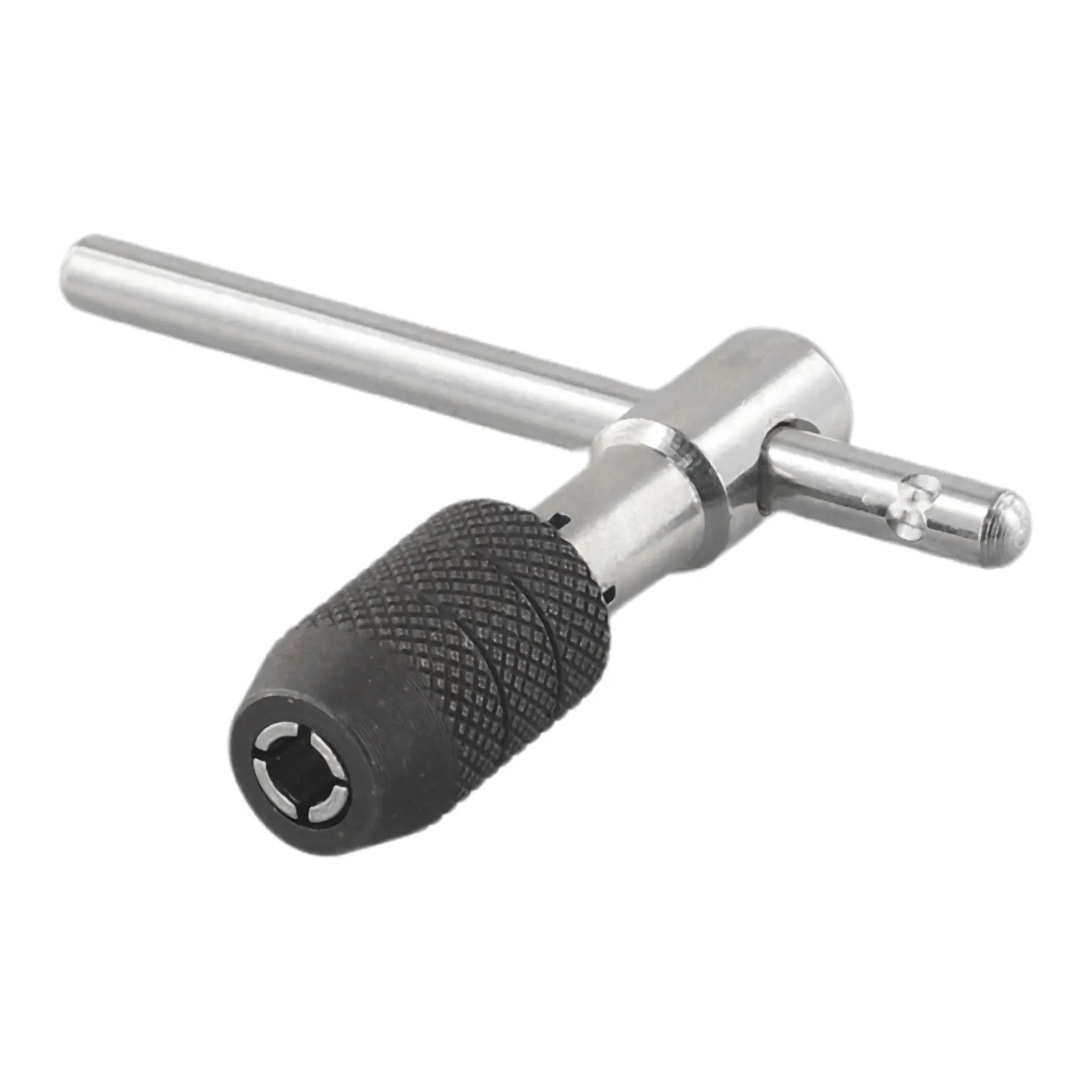 1pc Chrome Vanadium Steel Ratchet Tap Wrench Fit Tap Size M3-M8 M5-M8 M6-For Tapping Holes In Tight Confined Spaces Tools 
1pc Chrome Vanadium Steel Ratchet Tap Wrench Fit Tap Size M3-M8 M5-M8 M6-For Tapping Holes In Tight Confined Spaces Tools