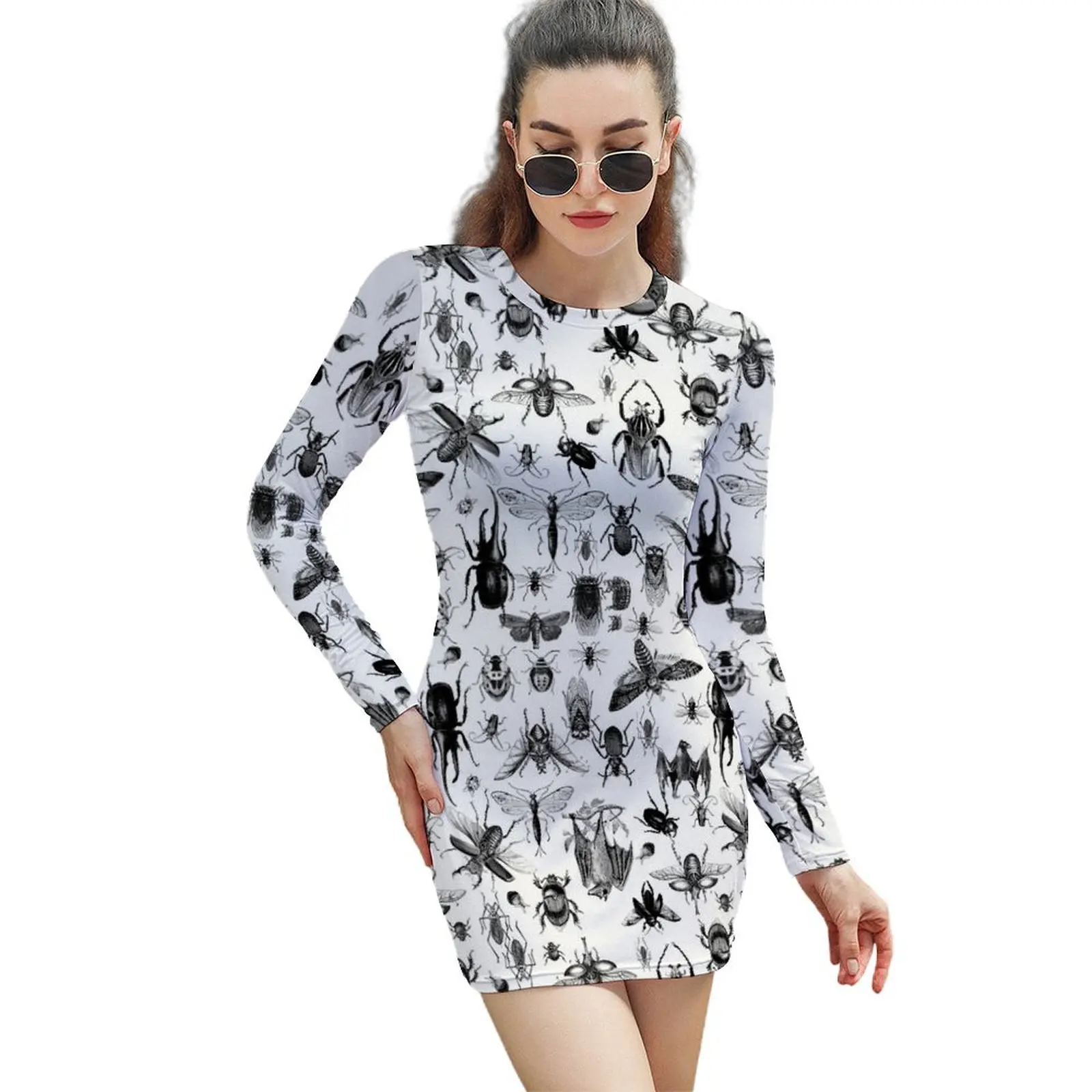 We like insects! Long-Sleeved Sheath Dress festival outfit women elegant evening dresses for women 2024
We like insects! Long-Sleeved Sheath Dress festival outfit women elegant evening dresses for women 2024