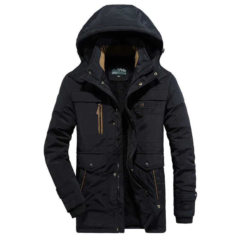 Мужская хлопковая куртка в стиле милитари, повседневная быстросохнущая уличная плюшевая куртка с капюшоном, большая хлопковая куртка на осень и зиму
Мужская хлопковая куртка в стиле милитари, повседневная быстросохнущая уличная плюшевая куртка с капюшоном, большая хлопковая куртка на осень и зиму