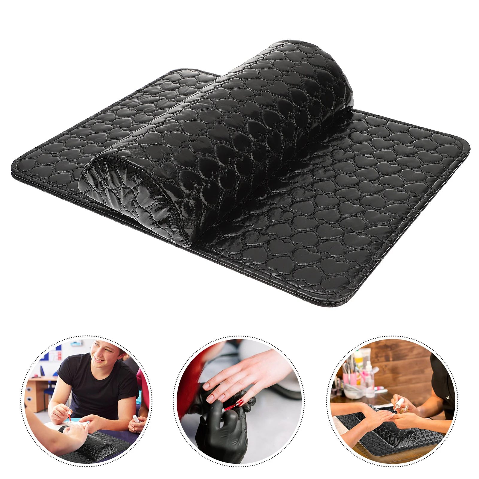Manicure Hand Arm Rest Table Cloth Black Jib Nail Cushion Wrist Kit De Manicura
Manicure Hand Arm Rest Table Cloth Black Jib Nail Cushion Wrist Kit De Manicura
