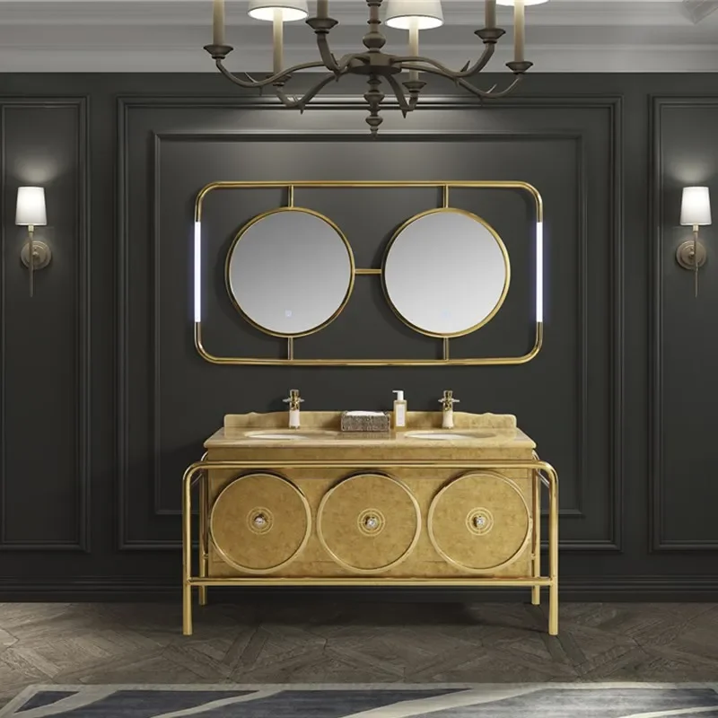 Customized Stainless Steel Bathroom Cabinet Marble Bathroom Sink Cabinet Bathroom Vanity Cabinet With Sink Bathroom Vanity
Customized Stainless Steel Bathroom Cabinet Marble Bathroom Sink Cabinet Bathroom Vanity Cabinet With Sink Bathroom Vanity