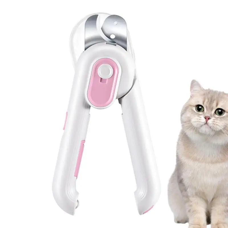 

Cat Claw Trimmers LED Nail Clipper For Cats Portable Pets Nail Clippers And Trimmers For Small Medium Puppies Rabbits Kittens