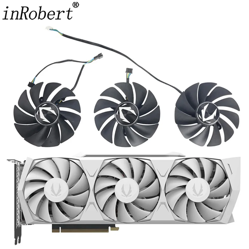 For ZOTAC GAMING GeForce RTX 3080 RTX3080 Trinity OC White Edition LHR Graphics Card Cooling 87MM GA92S2U Cooler Fan Replacement 
For ZOTAC GAMING GeForce RTX 3080 RTX3080 Trinity OC White Edition LHR Graphics Card Cooling 87MM GA92S2U Cooler Fan Replacement