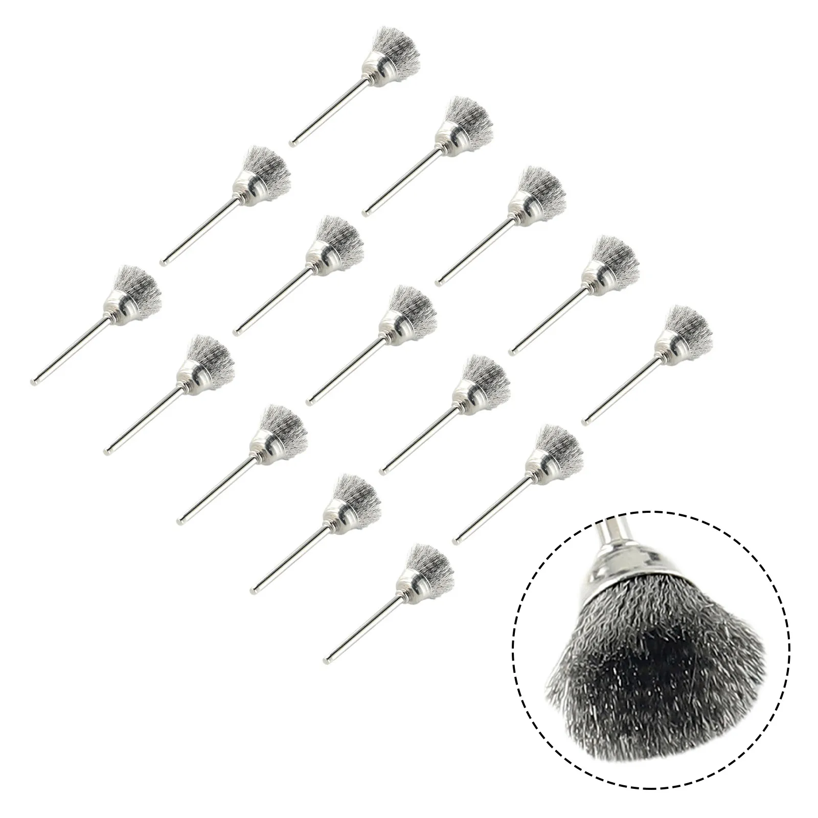 Rotary Tool Wire Brush Cleaning Dusting General Surface-finishing Grinding Rotary Tool Accessories Wire Brushes
Rotary Tool Wire Brush Cleaning Dusting General Surface-finishing Grinding Rotary Tool Accessories Wire Brushes