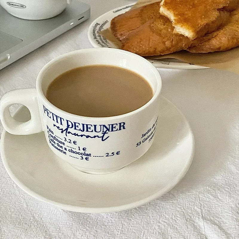 Retro Blue English Ceramic Coffee Cup for Coffee Cup Pure White Coffee Cup Ceramic Coffee Mugs
Retro Blue English Ceramic Coffee Cup for Coffee Cup Pure White Coffee Cup Ceramic Coffee Mugs