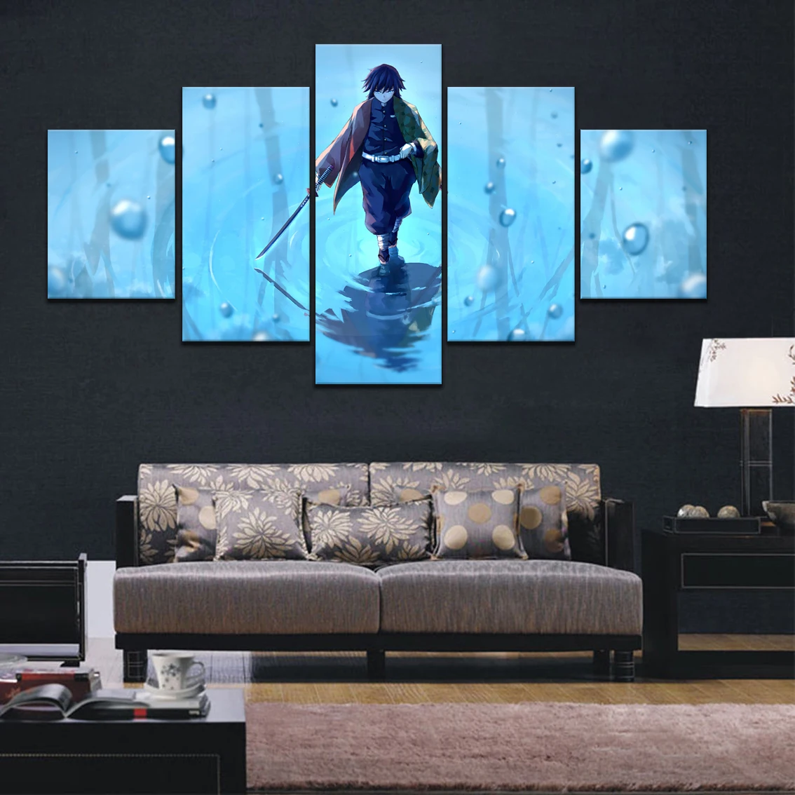 No Framed Kochou Tomioka Giyuu Anime Canvas 5Pcs Wall Art Posters Pictures Home Decor Multi 13 For Living Room Paintings
No Framed Kochou Tomioka Giyuu Anime Canvas 5Pcs Wall Art Posters Pictures Home Decor Multi 13 For Living Room Paintings