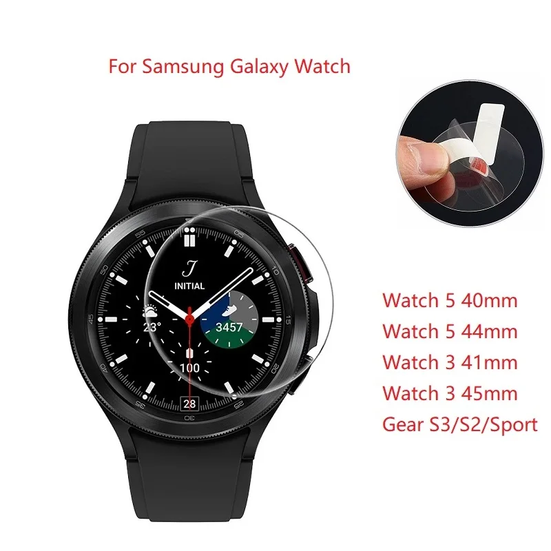 

Tempered Glass Screen Protector For Samsung Galaxy Watch 5 40 44 MM Smart Watch For Watch 3 41 45 MM Gear S3 S2 Sport Glass Film