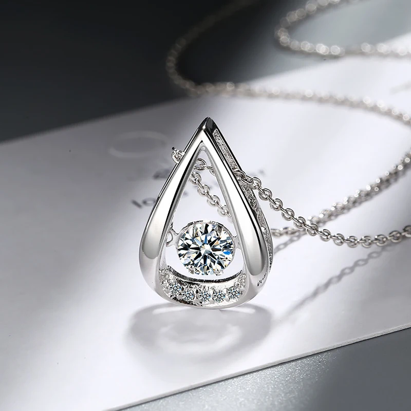 Женское колье в виде капель воды KOFSAC, креативное ожерелье из стерлингового серебра 925 пробы с цирконами для танцев, подарок на день Святого Валентина
Женское колье в виде капель воды KOFSAC, креативное ожерелье из стерлингового серебра 925 пробы с цирконами для танцев, подарок на день Святого Валентина