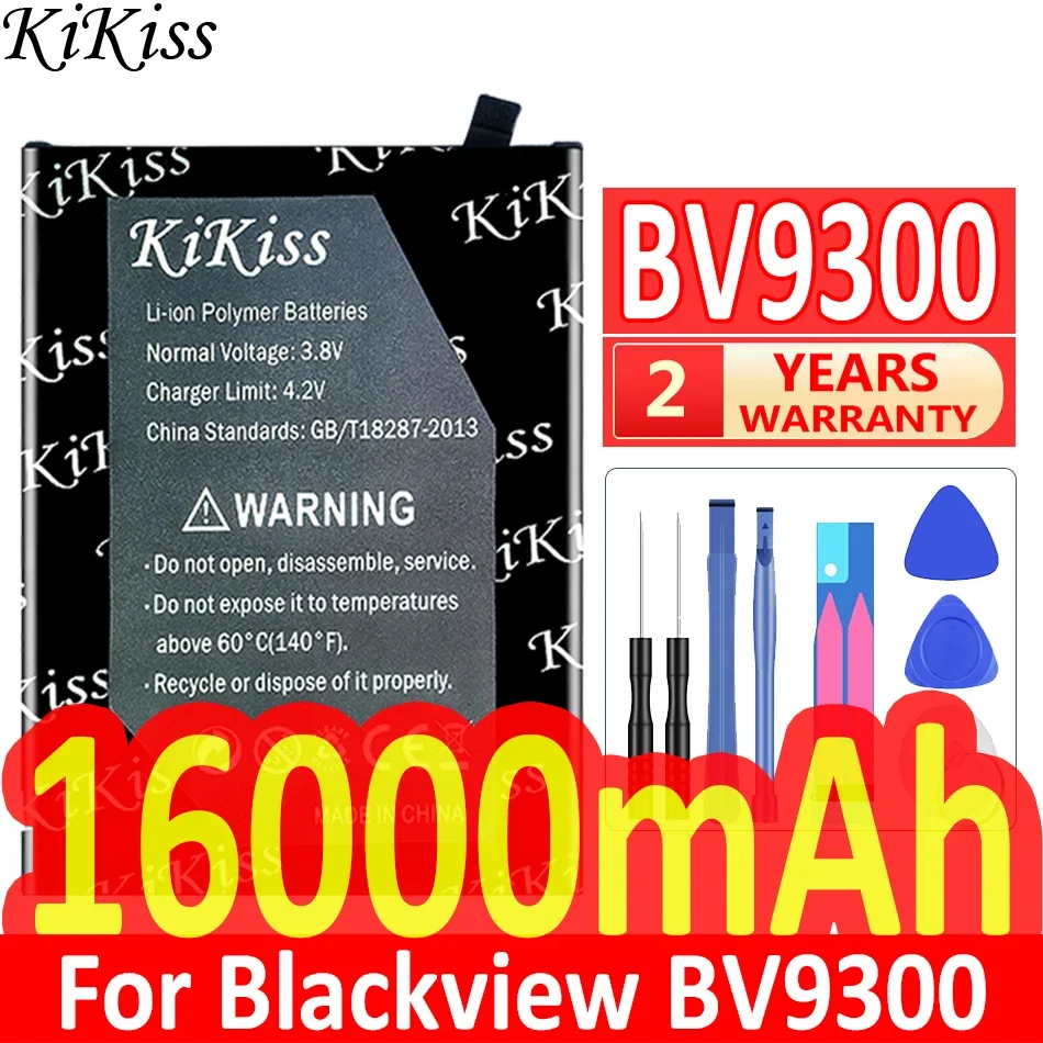 16000mAh KiKiss Powerful Battery Li676590HT For Blackview BV9300
16000mAh KiKiss Powerful Battery Li676590HT For Blackview BV9300