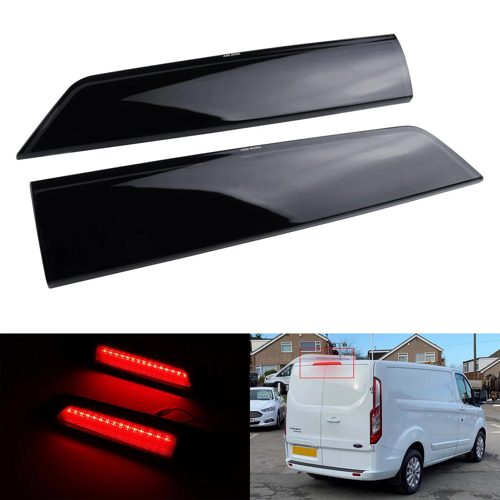 Черный объектив высокий уровень третий светодиодный стоп-сигнал для Ford Transit Barn Door 12 +
Черный объектив высокий уровень третий светодиодный стоп-сигнал для Ford Transit Barn Door 12 +