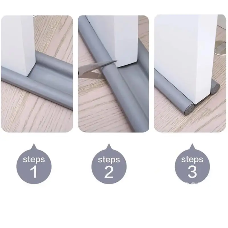 Double Side Door Bottom Seal Strip Flexible Wind Noise Reduction Stopper Under Door Sealing Blocker Guard Sealer Prevent Insects
Double Side Door Bottom Seal Strip Flexible Wind Noise Reduction Stopper Under Door Sealing Blocker Guard Sealer Prevent Insects