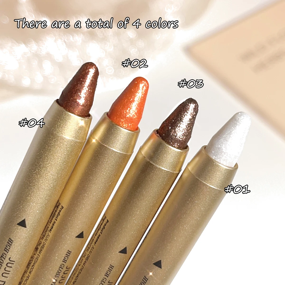 Glowing highlighter eye shadow pencil with pearlescent shimmer and fine glitter for brightening and a dimensional effect 16 S853528397a554a71834e00e326ac1166V