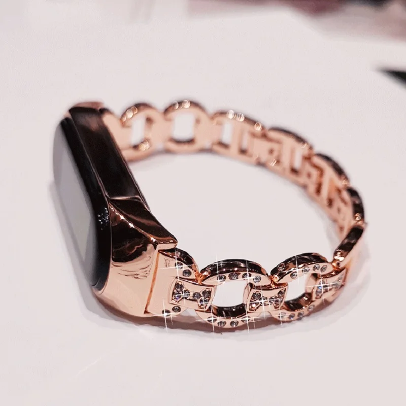 Сменный Металлический Ремешок Diamond Mi Band 6, 5, 4, ремешок для Xiaomi band, браслет из нержавеющей стали, ремешки для MiBand 3 
Сменный Металлический Ремешок Diamond Mi Band 6, 5, 4, ремешок для Xiaomi band, браслет из нержавеющей стали, ремешки для MiBand 3