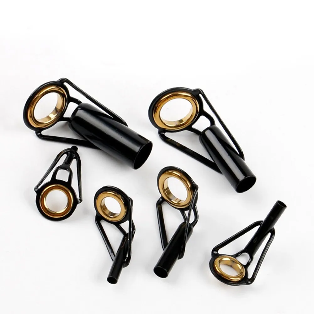fishing Rod Tip Top Guide Ring Stainless Steel+Ceramic For Rods Repair Building Pole Eye Line Rings Tool Replacement parts
fishing Rod Tip Top Guide Ring Stainless Steel+Ceramic For Rods Repair Building Pole Eye Line Rings Tool Replacement parts