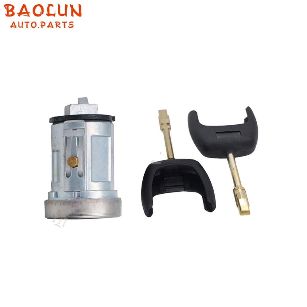 

BAOLUN Ignition Switch & Lock Barrel Cylinder Set + 2 Keys 4355452 2S61-A3697-AA For Ford Transit MK7 06-ON