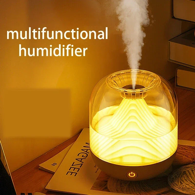 

Air Humidifier 700ML Large Capacity Spray Purifier Aroma Essential Oil Diffuser USB Cool Mist Sprayer with Light Office Home Car