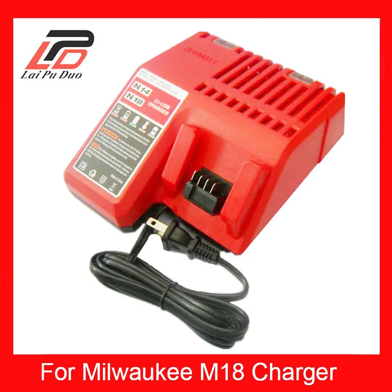 Сменное зарядное устройство M18 для Milwaukee 18V 48-11-1850 48-11-1840 48-11-1815 48-11-1828 48-11-1820 48-11-1822 48-11-
Сменное зарядное устройство M18 для Milwaukee 18V 48-11-1850 48-11-1840 48-11-1815 48-11-1828 48-11-1820 48-11-1822 48-11-