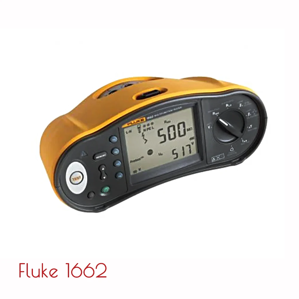 Fluke 1662/1663 Multifunction Testers / Fluke 1664 FC Installation Multifunction Testers
Fluke 1662/1663 Multifunction Testers / Fluke 1664 FC Installation Multifunction Testers