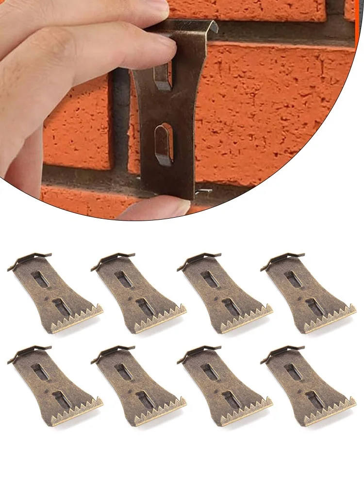 8PCS Brick Hook Clips For Hanging Heavy-Duty Brick Wall Hooks Without Drilling High-strength Steel 6.7*3.7cm Wall Hanging
8PCS Brick Hook Clips For Hanging Heavy-Duty Brick Wall Hooks Without Drilling High-strength Steel 6.7*3.7cm Wall Hanging