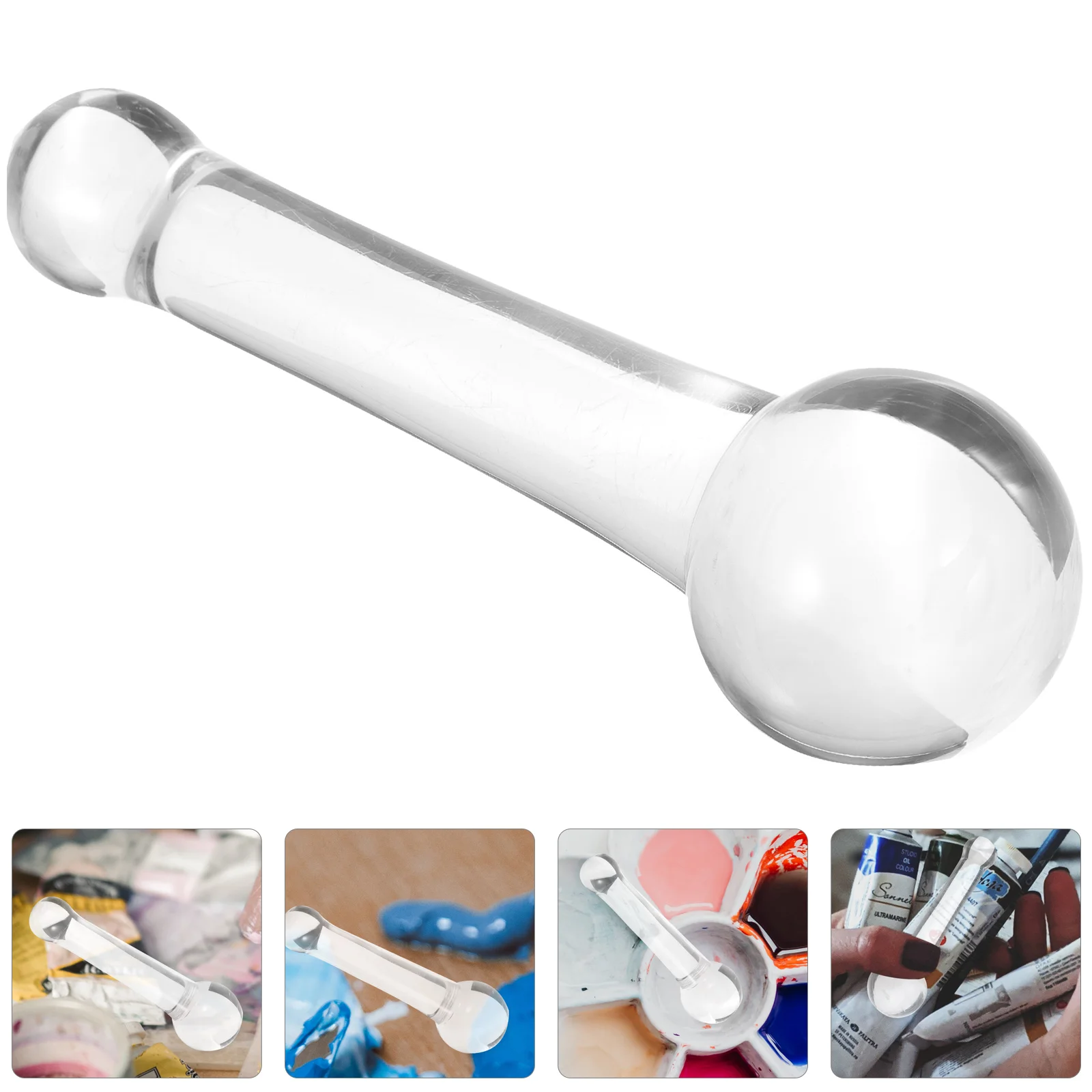 Glass Muller Pigment Grinding Pestle Oil Grinding Rod Home Tools Painting Oil Manual Grinder Glass Mineral Pigment Mixing
Glass Muller Pigment Grinding Pestle Oil Grinding Rod Home Tools Painting Oil Manual Grinder Glass Mineral Pigment Mixing