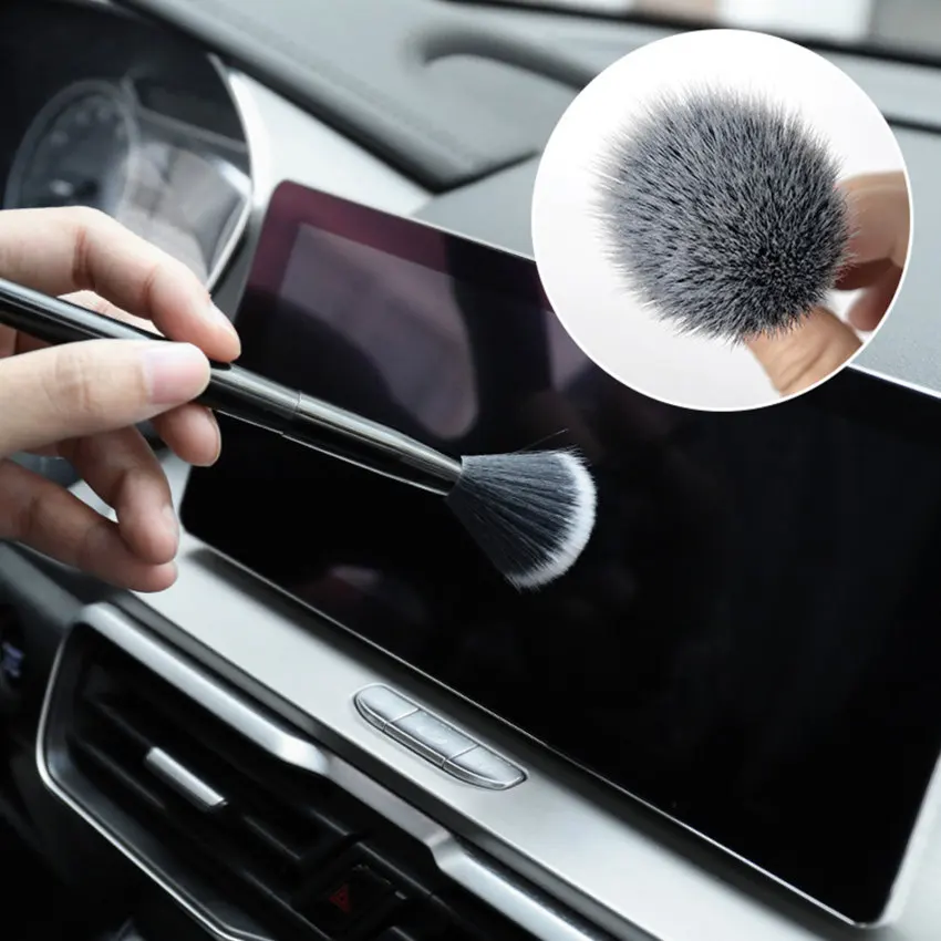 Car Detailing Brush Ultra-Soft Auto Interior Detail with Synthetic Bristles Duster Brush For Car Dash Air Outlet Wheel
Car Detailing Brush Ultra-Soft Auto Interior Detail with Synthetic Bristles Duster Brush For Car Dash Air Outlet Wheel