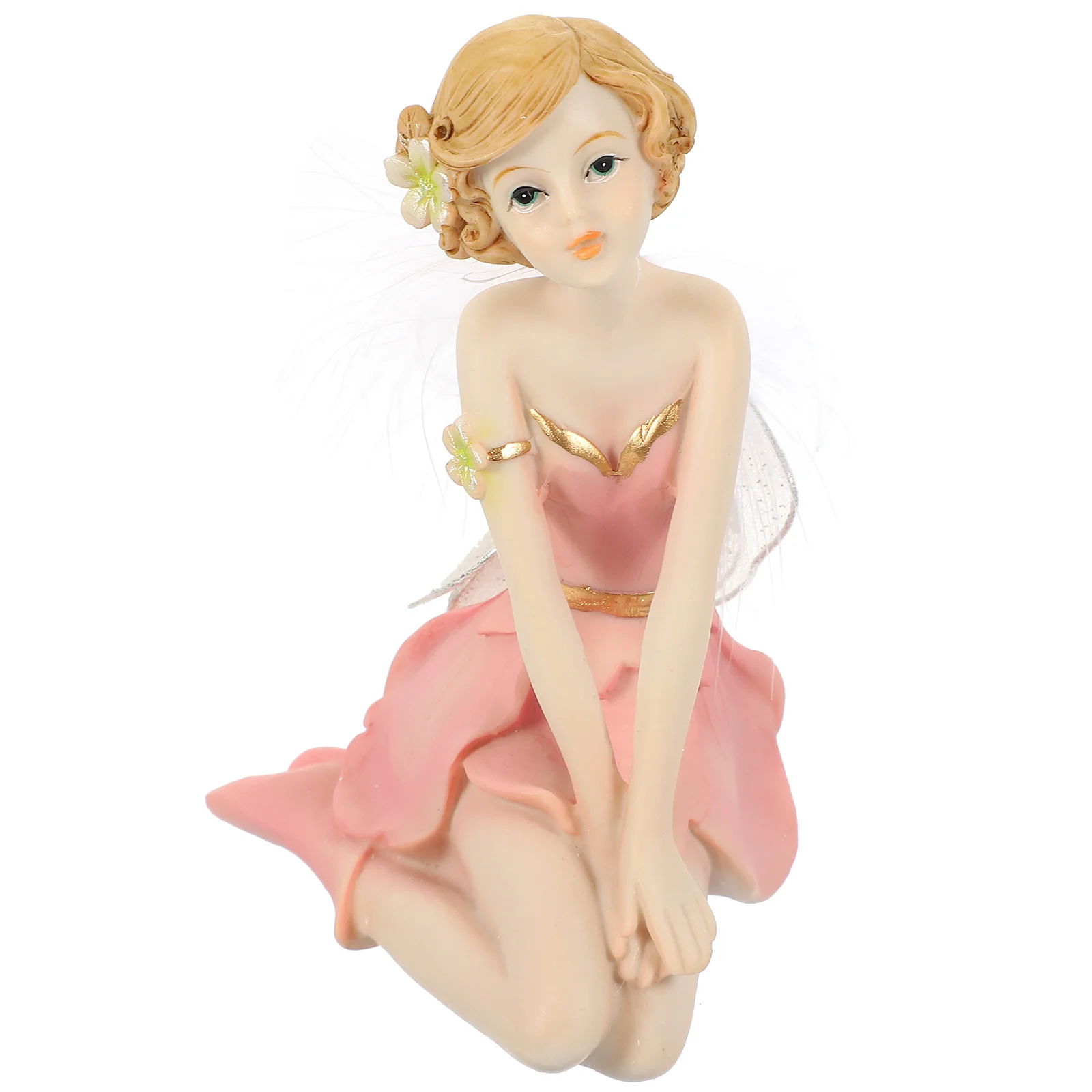 Flower Fairy Figurines Resin Elves Model Girl Garden Fairy Statues Outdoor Miniature Moss Landscape Craft Statue Home Desktop
Flower Fairy Figurines Resin Elves Model Girl Garden Fairy Statues Outdoor Miniature Moss Landscape Craft Statue Home Desktop