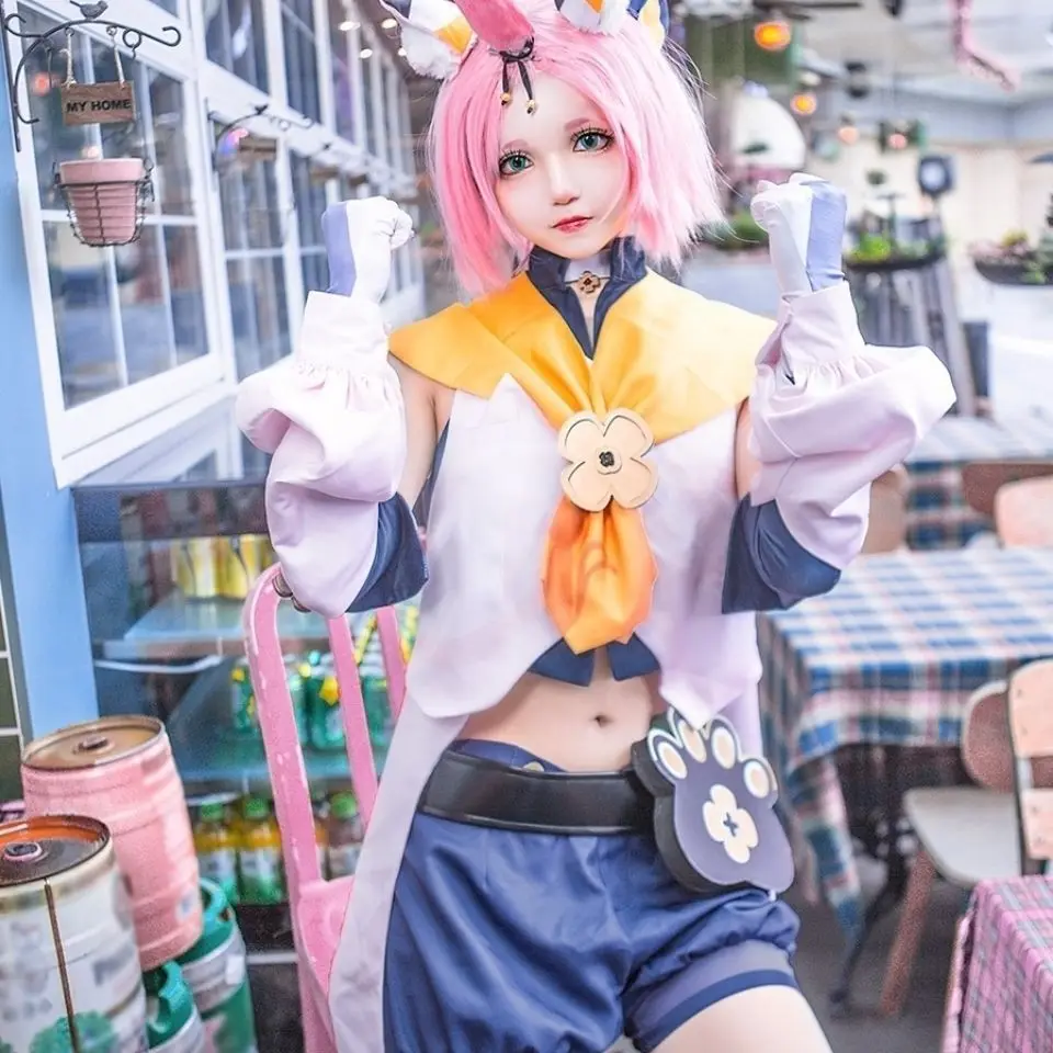 Genshin Impact Diona Cosplay Costume Beret Hat Ears Wig Anime Outfit Dress Halloween Carnival Uniform for Women Costume
Genshin Impact Diona Cosplay Costume Beret Hat Ears Wig Anime Outfit Dress Halloween Carnival Uniform for Women Costume