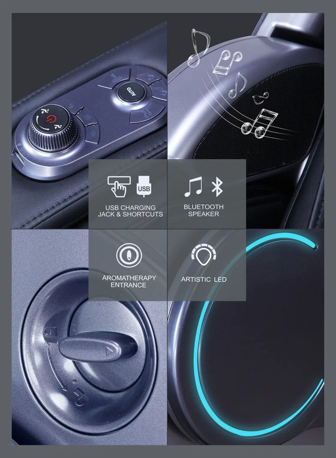 Super Deluxe 3D Zero Gravity Massage Chair