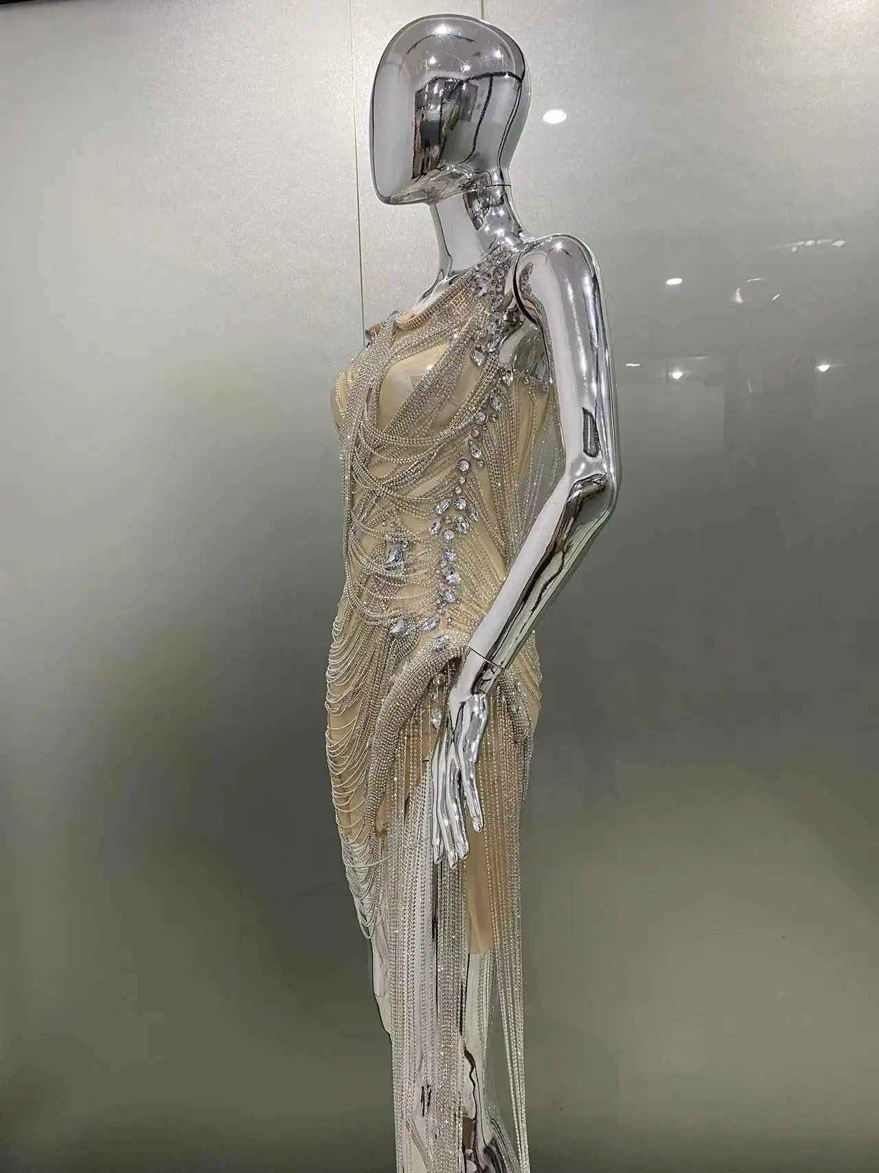 Customized New Arrival Women Sexy Strapless Mesh See Through Bodycon Mini Dress Diamond Chain Fashion Birthday Party Performance 10 Mallzona S854305ebc9f4478f8ac7ce3a4c16f137m Customized New Arrival Women Sexy Strapless Mesh See Through Bodycon Mini Dress Diamond Chain Fashion Birthday Party Performance Mallzona