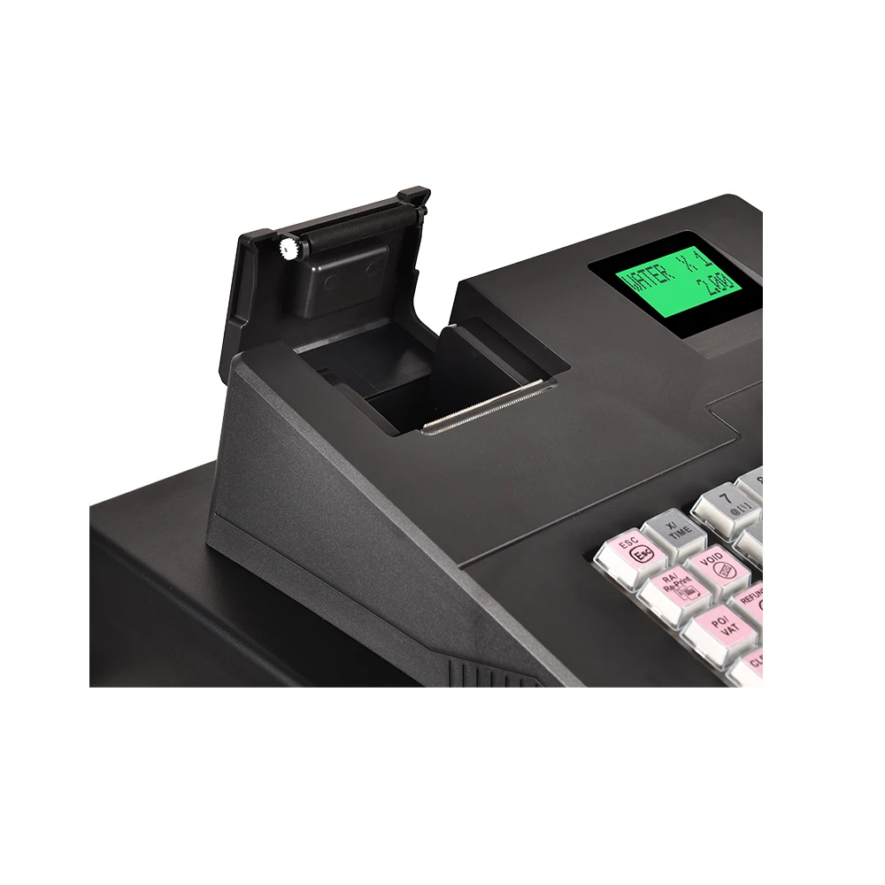 

Cost- effective 38 Keys USB Electronic Cash Register with 58MM Thermal Printer ECR600