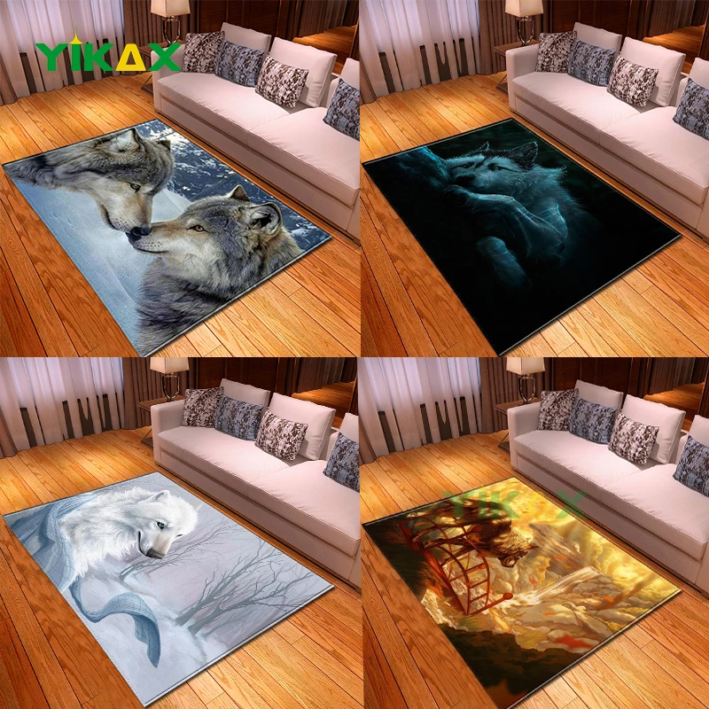 3D Cartoon Carpet Animal Wolf Printing Tea Table Rugs for Home Kids Play Mats Bedroom Non-Slip Area Rug Household Decor Doormat
3D Cartoon Carpet Animal Wolf Printing Tea Table Rugs for Home Kids Play Mats Bedroom Non-Slip Area Rug Household Decor Doormat