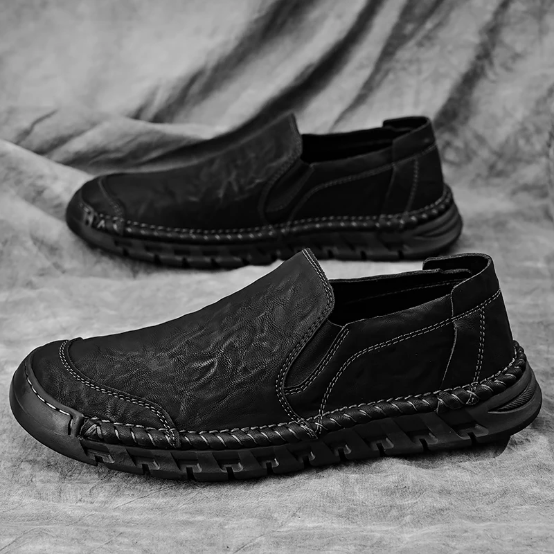 Men's Loafers Comfortable Leathe Casual Dress Shoes Light-Weight Moccasin Slip On Driving Shoes for Male
Men's Loafers Comfortable Leathe Casual Dress Shoes Light-Weight Moccasin Slip On Driving Shoes for Male