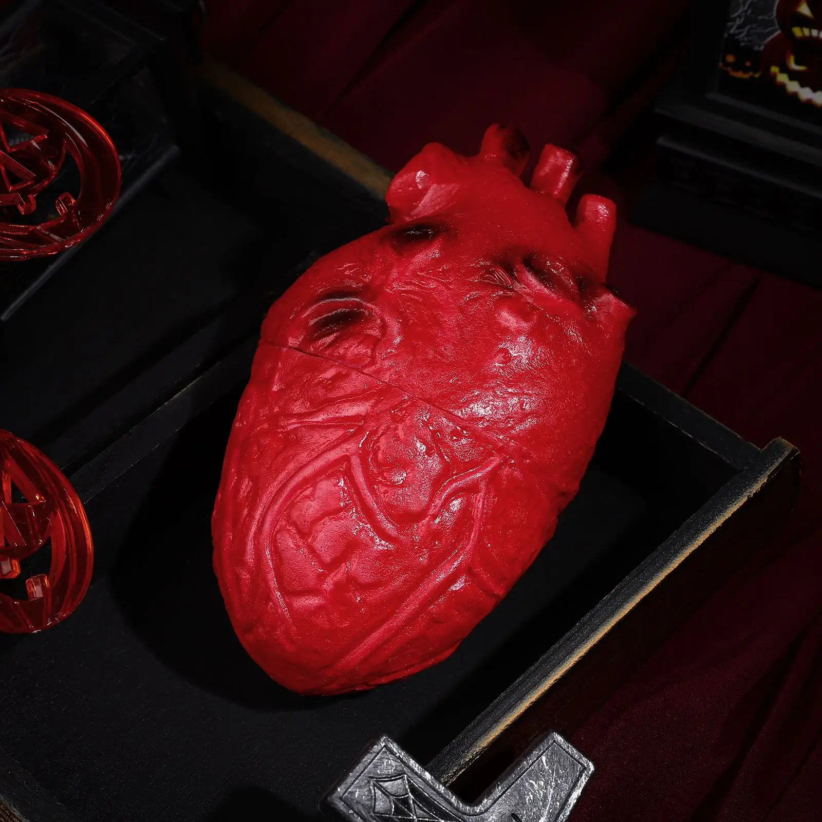Halloween Heart Prop Bodyprops Parts Scary Fakeparty Simulation Decoration Horrible Part Blood Decorations House Haunted Pranks
Halloween Heart Prop Bodyprops Parts Scary Fakeparty Simulation Decoration Horrible Part Blood Decorations House Haunted Pranks