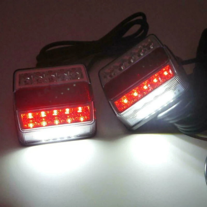 Parts Replacement IP68 2Pcs Rear Left Right LED Submersible Tail Lights Trailer Kit Boat Marker Waterproof Durable Useful
Parts Replacement IP68 2Pcs Rear Left Right LED Submersible Tail Lights Trailer Kit Boat Marker Waterproof Durable Useful