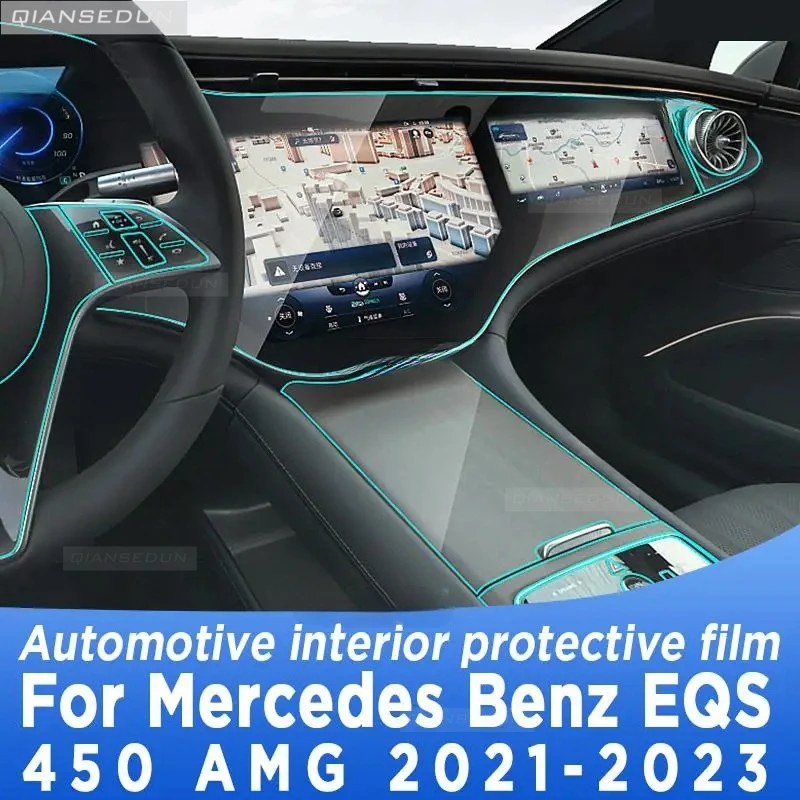 For Mercedes Benz EQS AMG 450 2021-2023 Gearbox Panel Navigation Screen Automotive Interior TPU Protective Film Anti-Scratch
For Mercedes Benz EQS AMG 450 2021-2023 Gearbox Panel Navigation Screen Automotive Interior TPU Protective Film Anti-Scratch