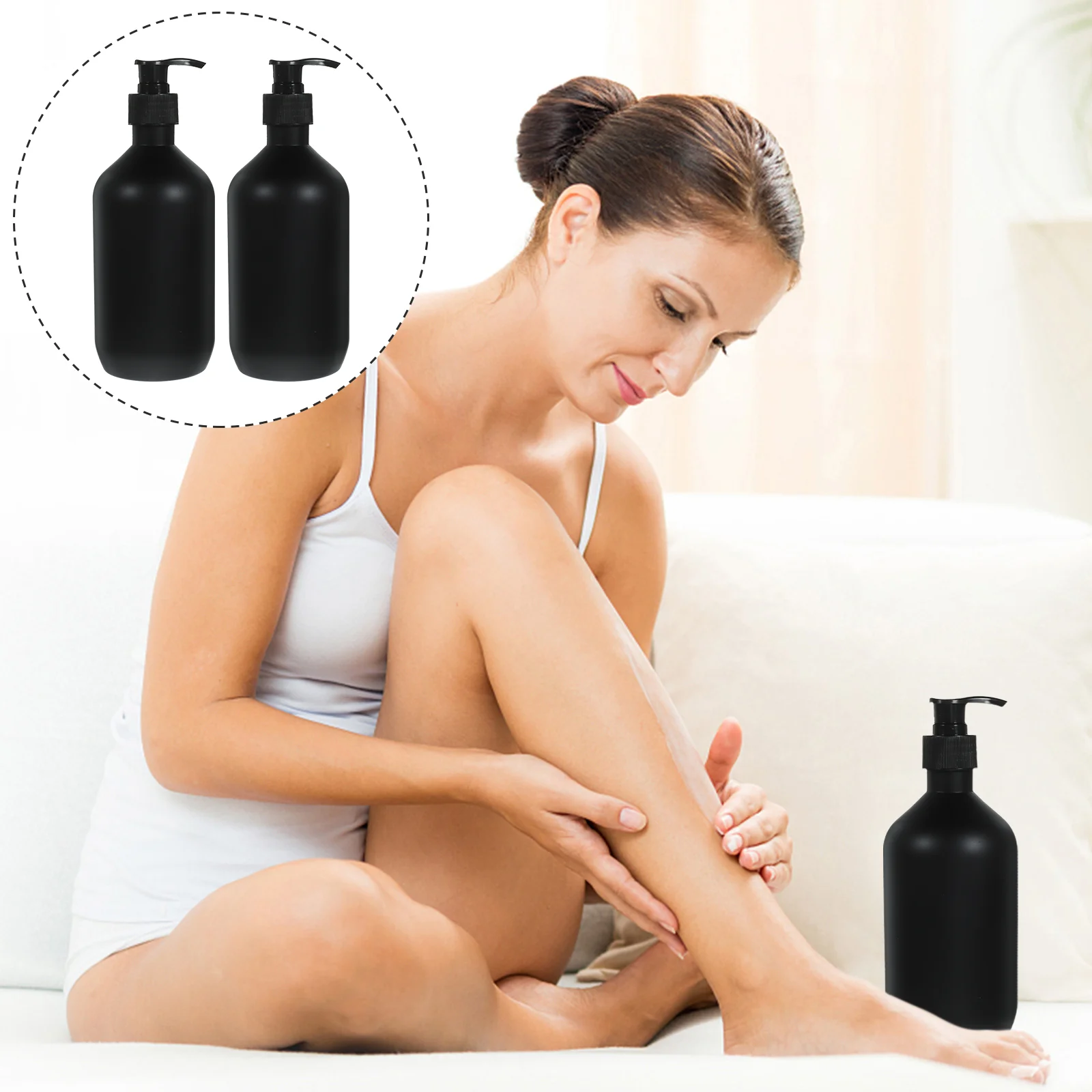Empty Press Pump Bottles Plastic Hand Soap Dispenser Dish Soap Refillable Bottle Black Plastic Liquid Soap Dispenser
Empty Press Pump Bottles Plastic Hand Soap Dispenser Dish Soap Refillable Bottle Black Plastic Liquid Soap Dispenser