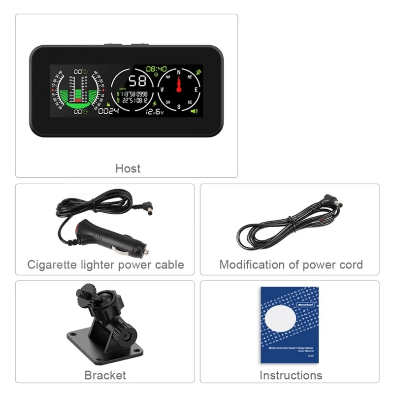 

High-Definition HUD Car Head Up Display Overspeed Alarm Speedometer GPS HUD Digital Gauges Auto Fatigue Driving Dropship