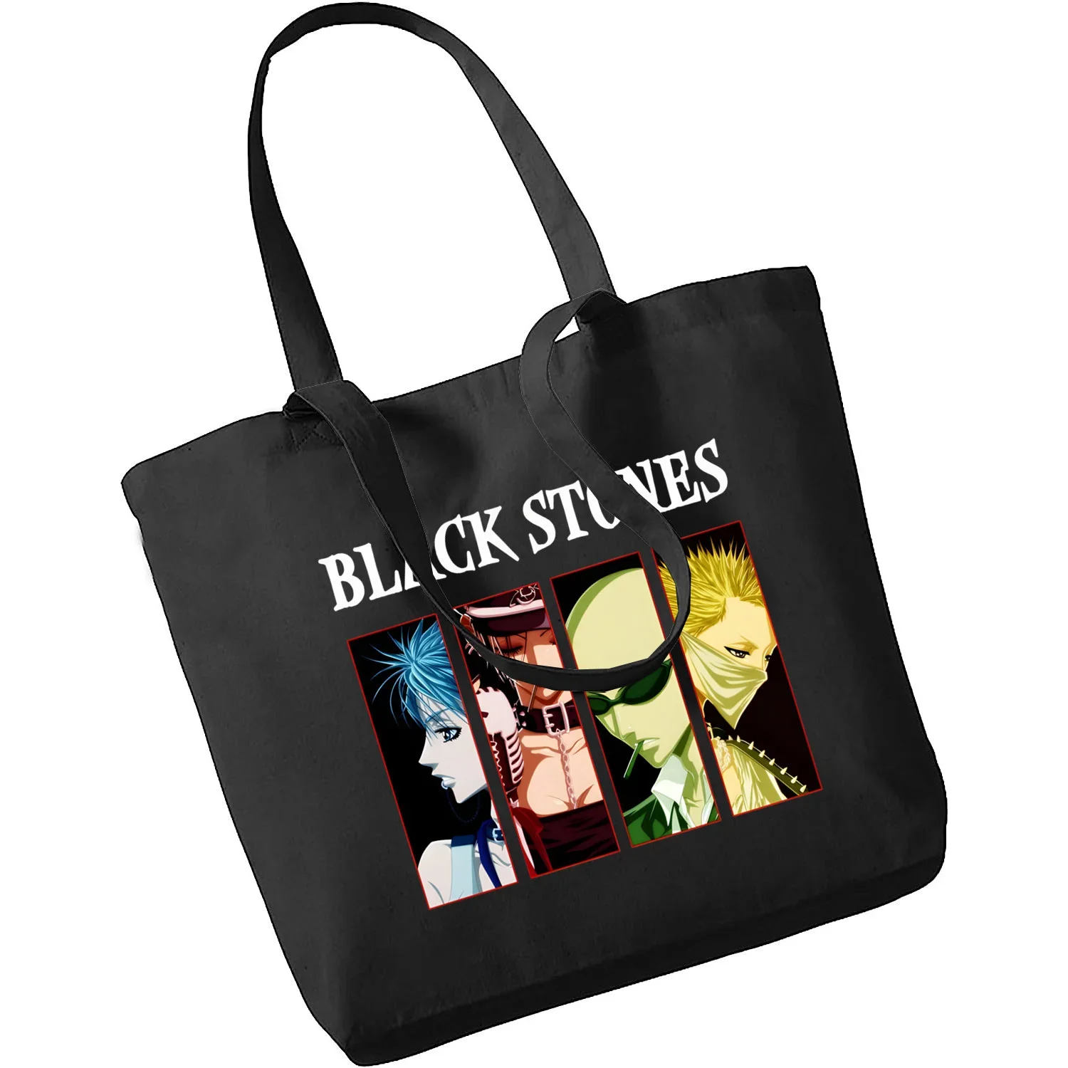 Nana Anime Black Stones NANA Osaki Unisex Handbags Custom Canvas Tote Bag Print Daily Use Reusable Travel Casual ShoppingBag
Nana Anime Black Stones NANA Osaki Unisex Handbags Custom Canvas Tote Bag Print Daily Use Reusable Travel Casual ShoppingBag