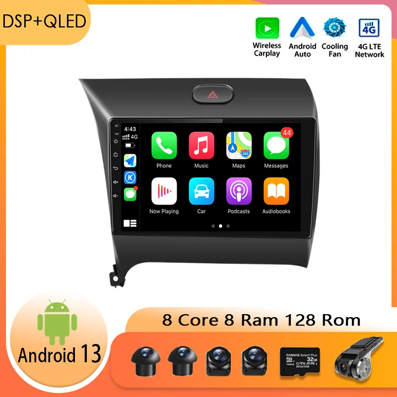 Android 13 For KIA K3 CERATO FORTE 3 YD Tuner 2013-2017 9 inch Automatic Radio Touch Screen Bluetooth Video Player Navigation
Android 13 For KIA K3 CERATO FORTE 3 YD Tuner 2013-2017 9 inch Automatic Radio Touch Screen Bluetooth Video Player Navigation