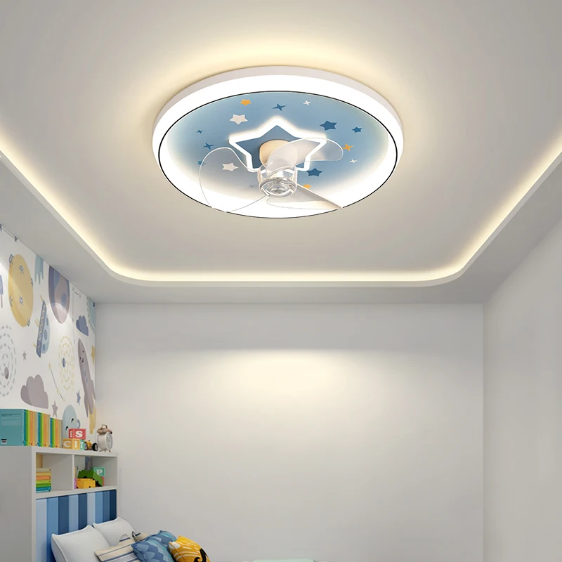Modern LED Fan Ceiling Lamp For Children’s Room Simple Fan Lights Bedroom Foyer Kitchen Blue Lamp Indoor Lighting Decoration
Modern LED Fan Ceiling Lamp For Children’s Room Simple Fan Lights Bedroom Foyer Kitchen Blue Lamp Indoor Lighting Decoration