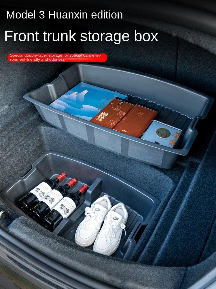 for Model3 New Version Front Trunk Storage Box Storage Car Storage Box Modification Accessories
for Model3 New Version Front Trunk Storage Box Storage Car Storage Box Modification Accessories