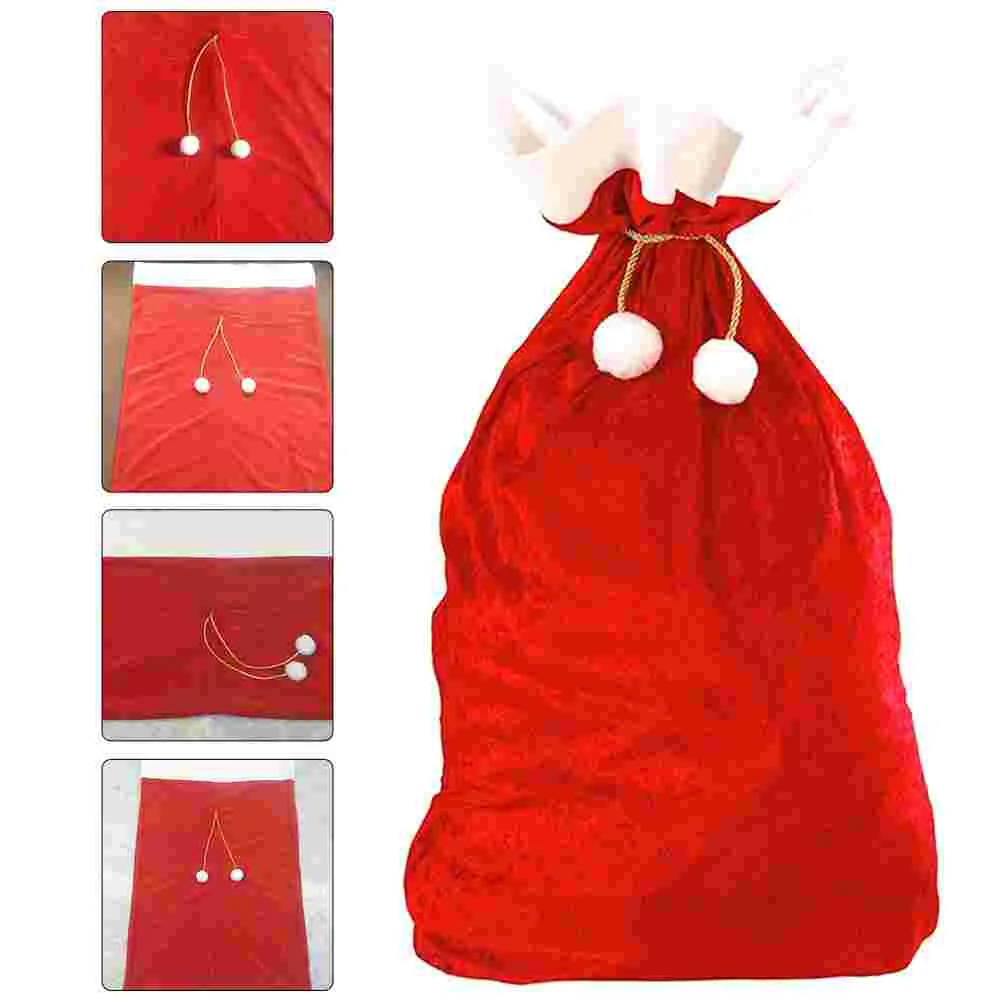 

Christmas Gift Bags Grade Christmas Gift Pouches Christmas Gift Wrapping Bag Cloth Strawstring Bags 70x50cm