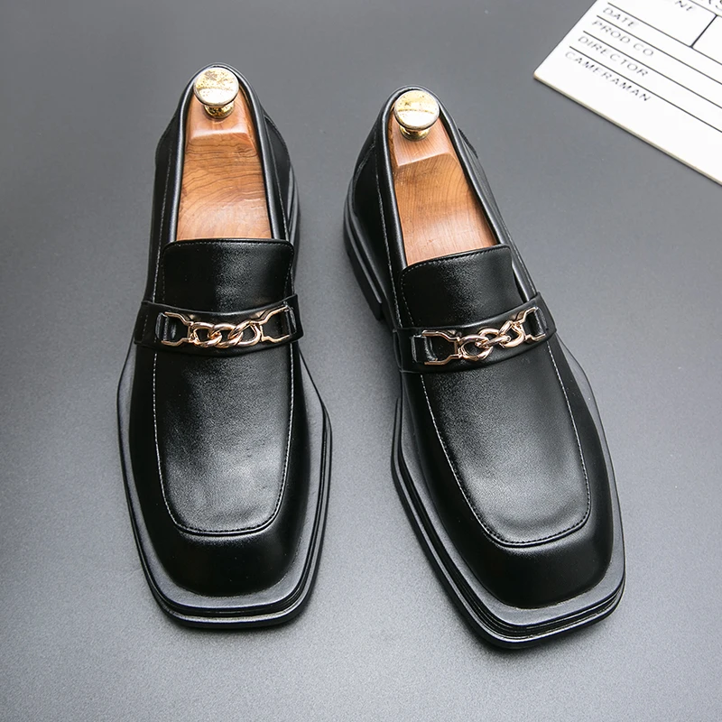 Male Luxury white Loafers Shoes Leather Shoe Men Platform Retro Business Work Shoes Spring Autumn Derby Shoes Low Top Man Casual
Male Luxury white Loafers Shoes Leather Shoe Men Platform Retro Business Work Shoes Spring Autumn Derby Shoes Low Top Man Casual