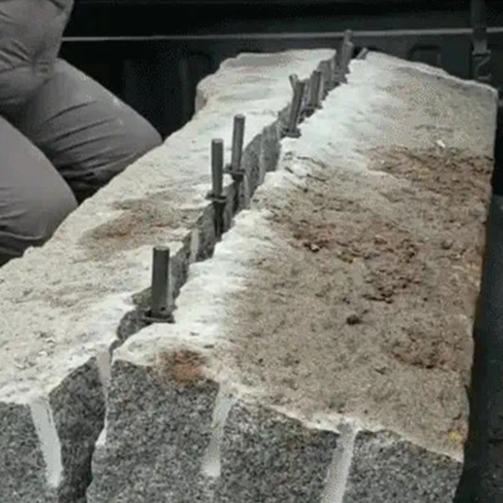 1pc Rock Stone Splitters 30mm Plug Wedges And Feather Shims Concrete Rock Stone Splitter For Stone Rock Granite Marble Hand Tool
1pc Rock Stone Splitters 30mm Plug Wedges And Feather Shims Concrete Rock Stone Splitter For Stone Rock Granite Marble Hand Tool