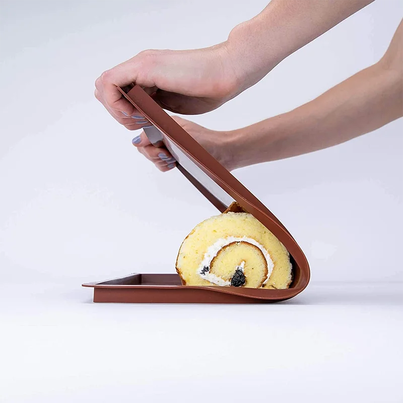 Cake Baking Inserts Silicone Swiss Roll Mat Pastry Dessert Chocolate Bread Making Tray Non-stick Oven Tray Kitchen Accessories
Cake Baking Inserts Silicone Swiss Roll Mat Pastry Dessert Chocolate Bread Making Tray Non-stick Oven Tray Kitchen Accessories